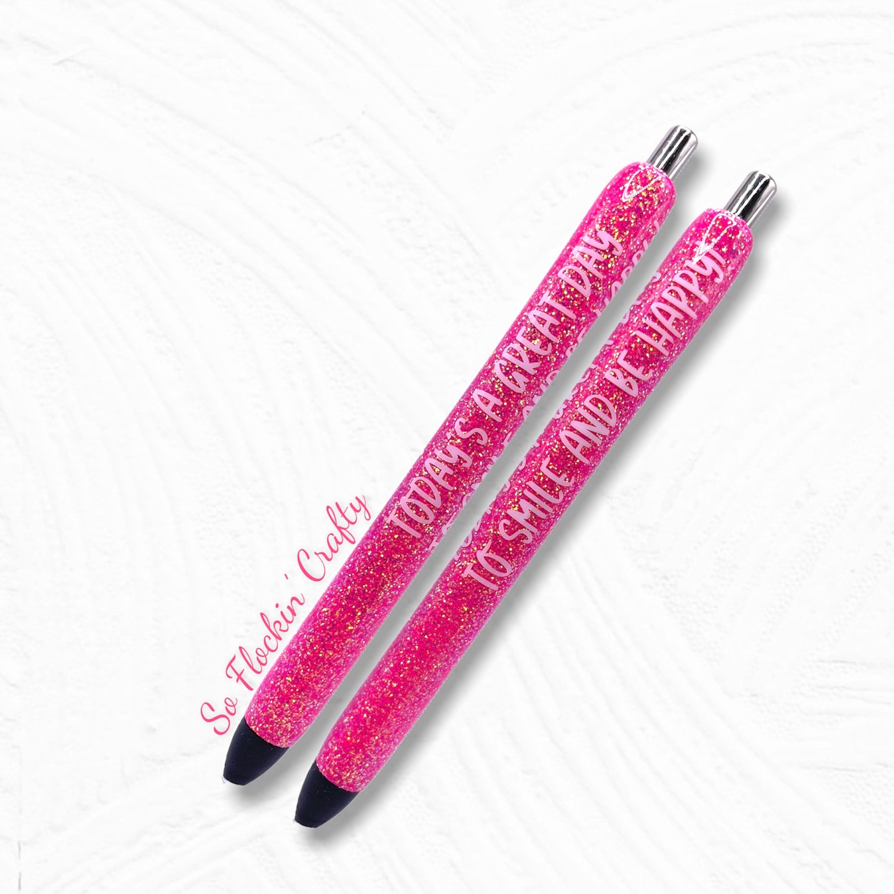 Days of the Week Glitter Pens | Naughty Pens | Funny Glitter Pens | Adult  Sassy Pen | Days of the Week Gel Pen | Personalized Glittered Pens